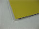Gelb lamellierte PVC-Deckenverkleidungen, Wärmedämmung PVC-Dach-Platten